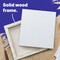BAZIC Stretched Canvas, 8 x 8 in, 100% Cotton Triple-Primed, for Acrylic Painting, Art Class, DIY Wall Art